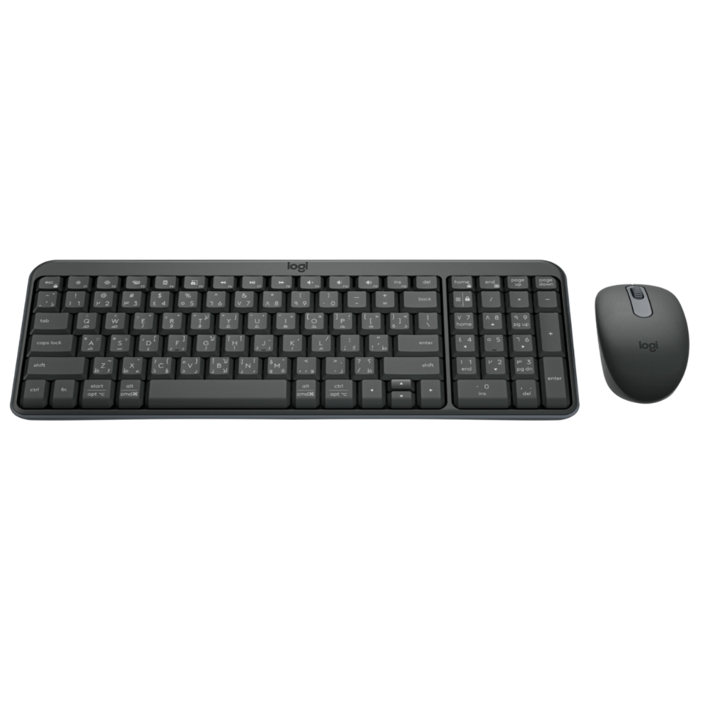 Logitech MK250 Compact Bluetooth Wireless Combo Keyboard Mouse – Arabic/English