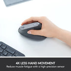 Logitech MX Vertical Advanced Ergonomic Mouse – Graphite
