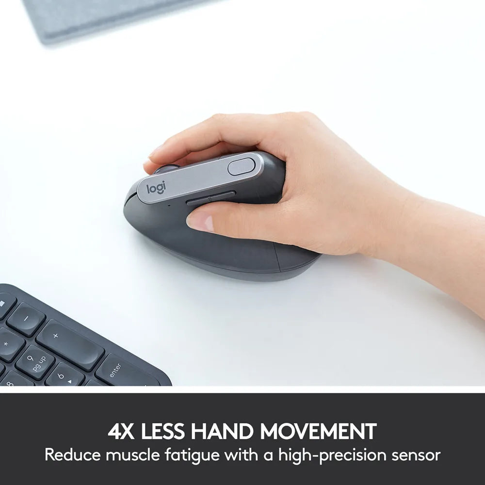 Logitech MX Vertical Advanced Ergonomic Mouse – Graphite