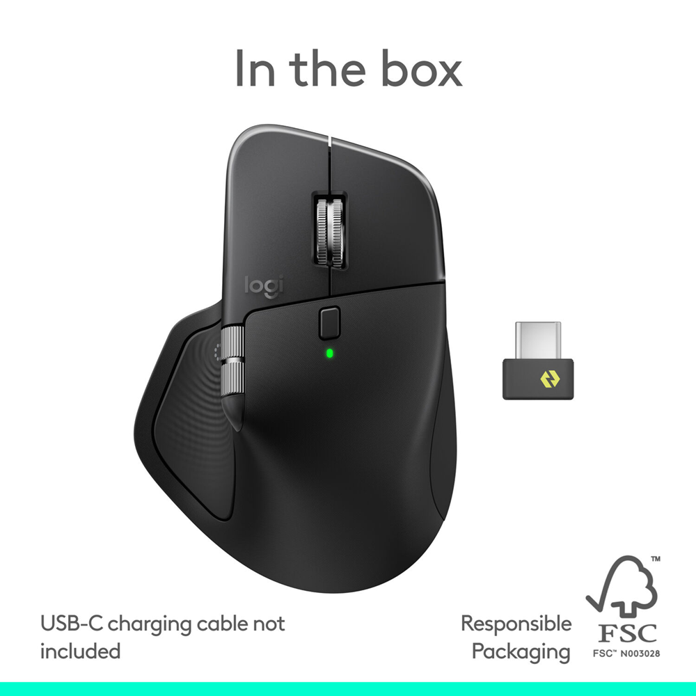 Logitech MX Master 4 Wireless Mouse – Graphite
