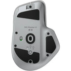 Logitech MX Master 4 for Mac Wireless Mouse – White Silver