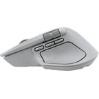 Logitech MX Master 4 for Mac Wireless Mouse – White Silver