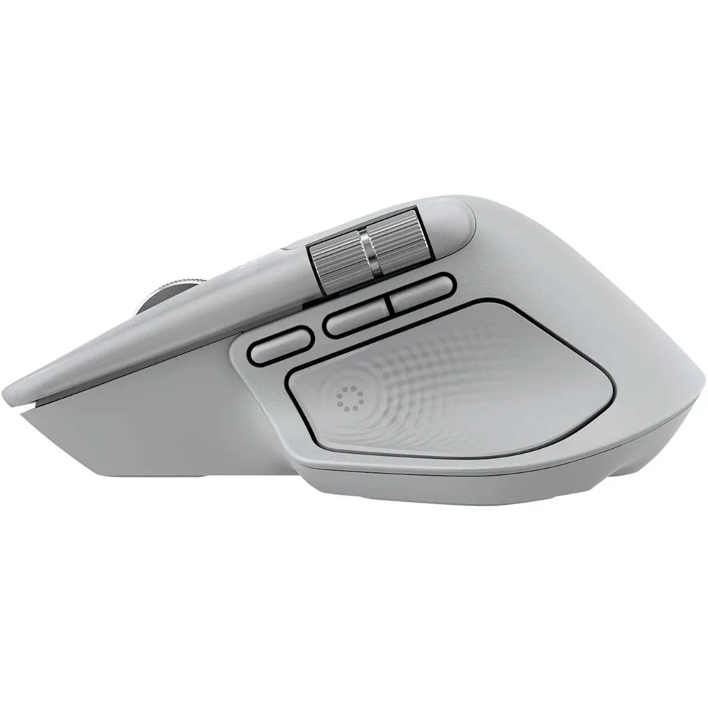 Logitech MX Master 4 for Mac Wireless Mouse – White Silver