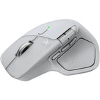 Logitech MX Master 4 for Mac Wireless Mouse – White Silver