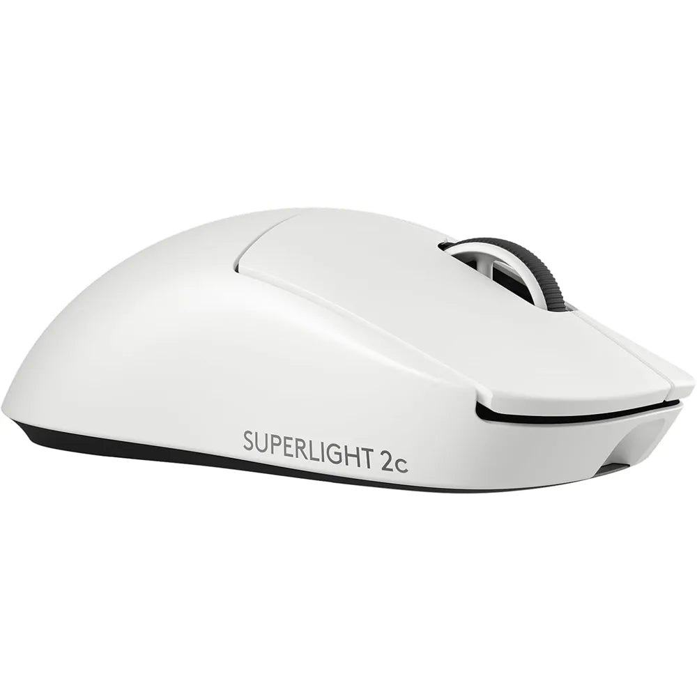 Logitech Pro X Superlight 2c (Compact) LIGHTSPEED Wireless Gaming Mouse 44K DPI, 53g, White