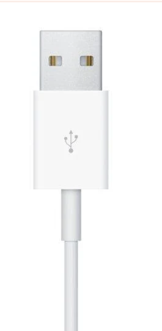 Apple Watch Magnetic Charging Cable with USB-A, 1m White