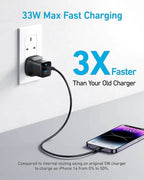 Anker 322 braided USB-C cable detail