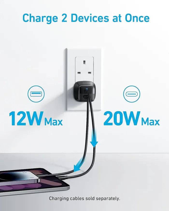 Anker 323 charger and cable charging device