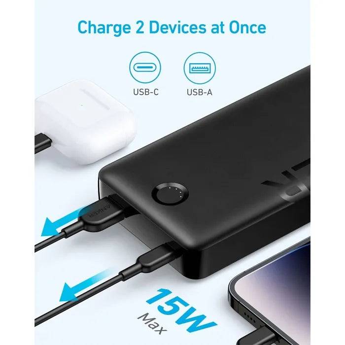 Anker 325 PowerCore 20K II power bank in hand