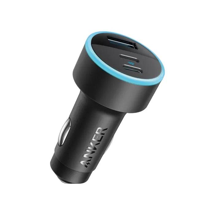 Anker 335 car charger 67W black front view Kuwait