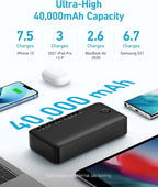 Anker 347 power bank ports detail