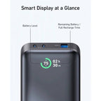 Anker 533 power bank black side profile