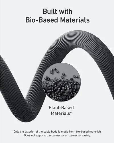 Anker 542 bio cable black connector detail