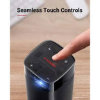 Anker Nebula Apollo projector projecting onto wall