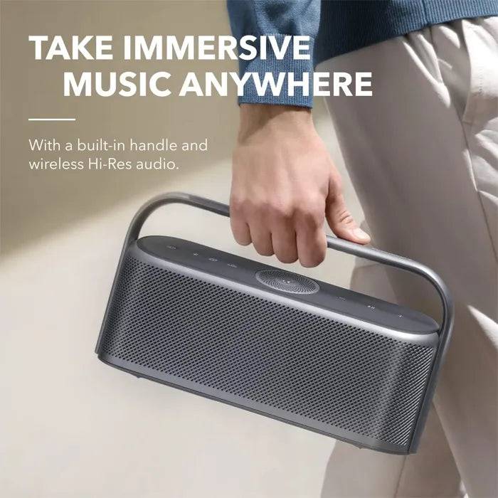 Anker Soundcore Motion X600 speaker controls and ports