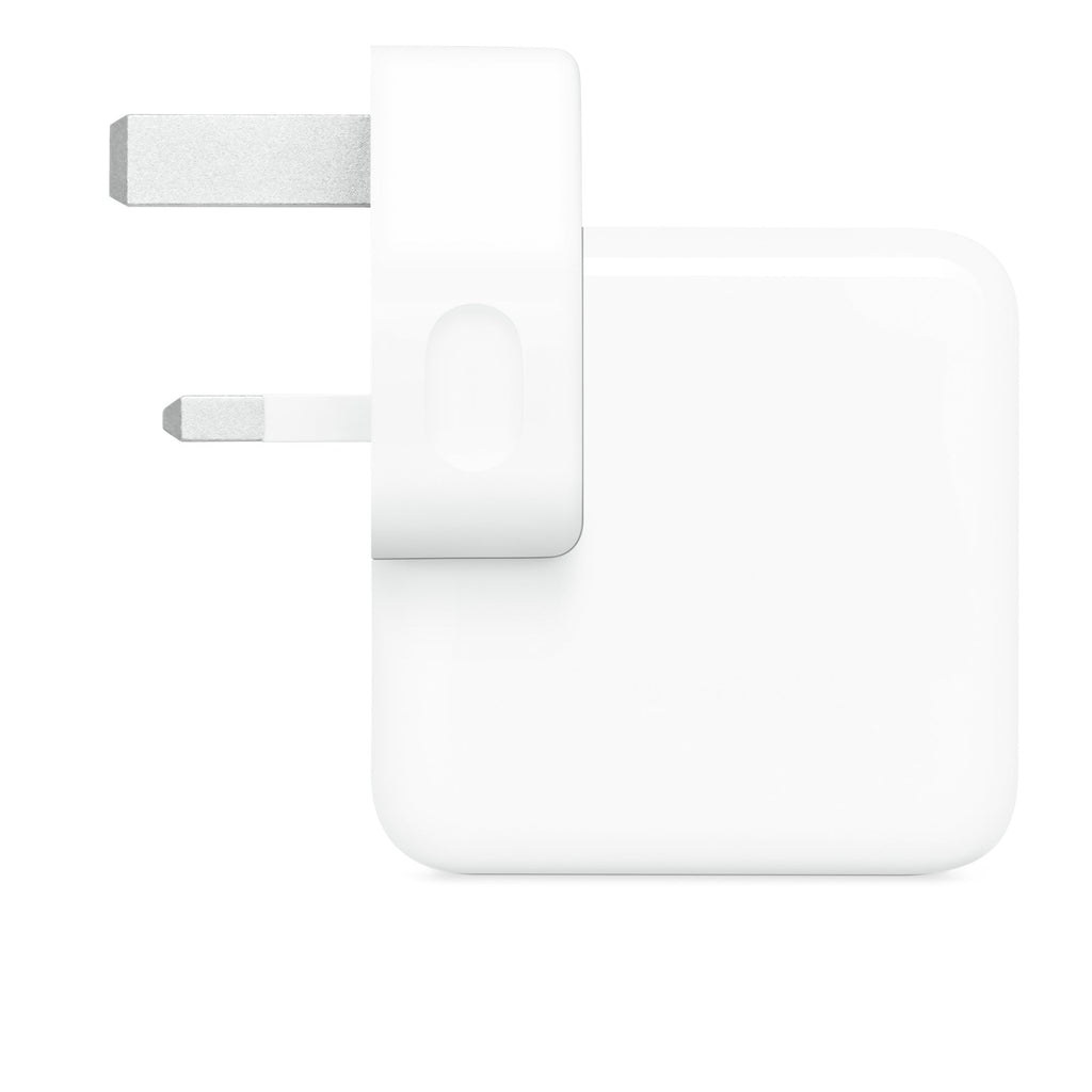 Apple 30W USB-C adapter and Lightning cable bundle contents