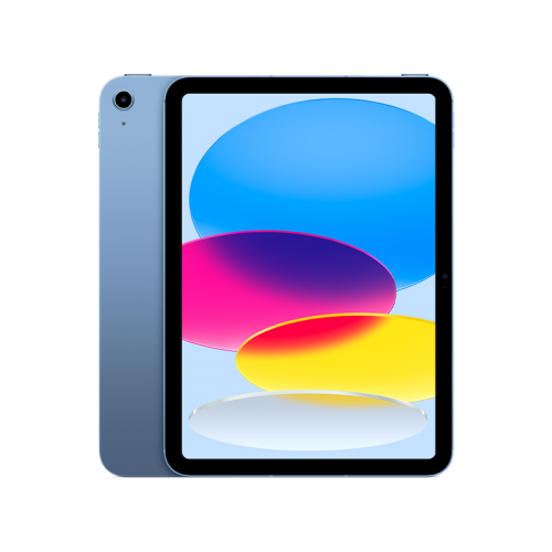 Apple iPad 10th Gen A14 2022 10.9-inch 64GB WiFi Blue front view