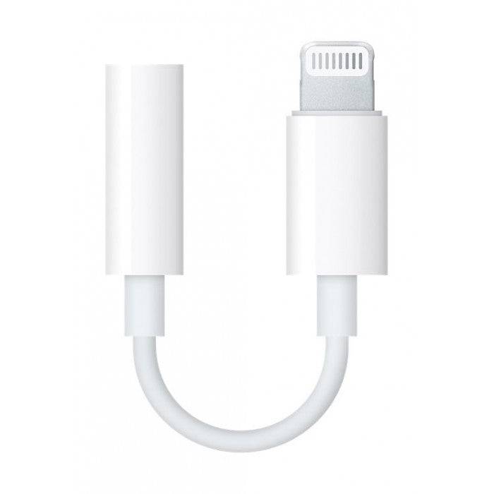 Apple Lightning to 3.5mm headphone jack adapter detail
