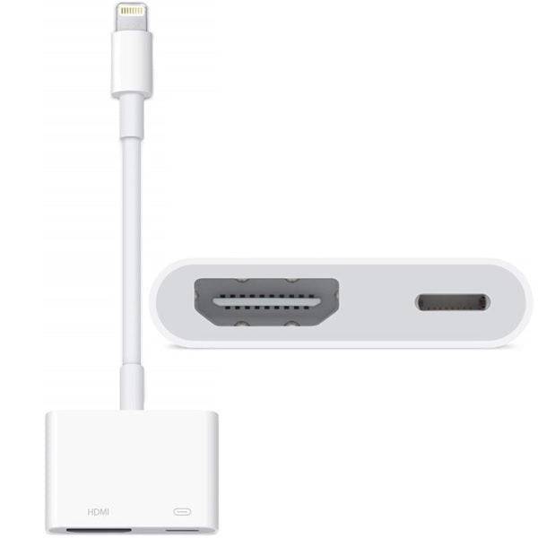 Apple MD826 Lightning to HDMI adapter ports