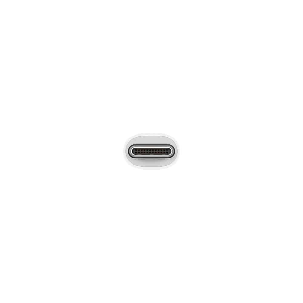 Apple USB-C Digital AV Multiport Adapter connected