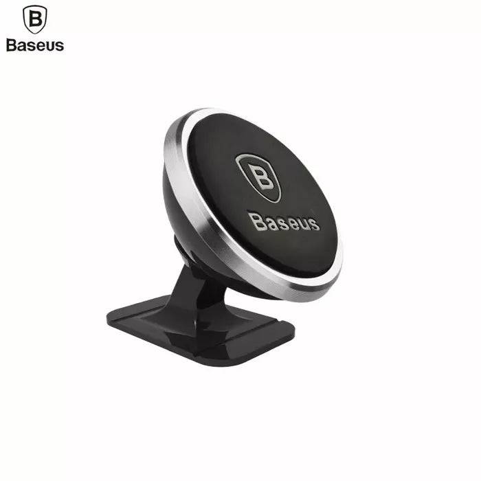 Baseus 360 degree rotation magnetic car phone mount holder front view
