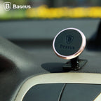 Baseus magnetic car mount holding smartphone on dashboard Kuwait