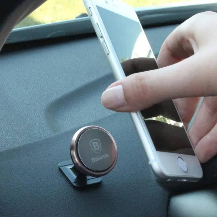 Baseus 360 magnetic mount holder rotating arm detail and magnet plate