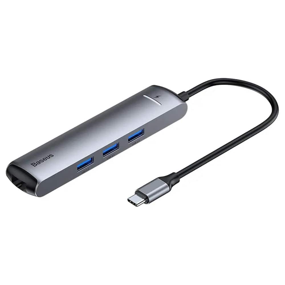 Baseus 6-in-1 Smart USB-C hub front view Kuwait