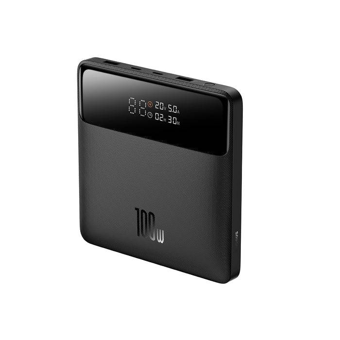 Baseus Blade 100W PD 20000mAh power bank with digital display front view Kuwait