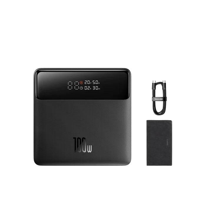 Baseus Blade power bank digital display showing wattage