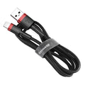 Baseus Cafule nylon braided Lightning fast charging cable for iPhone Kuwait