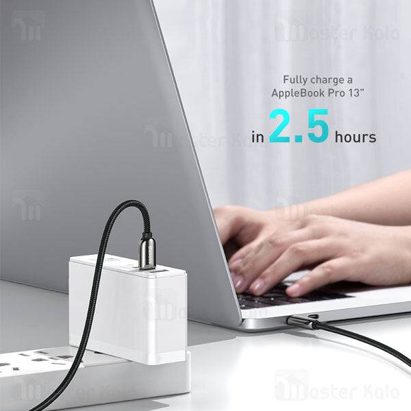 Baseus 100W USB-C display cable connector ends detail