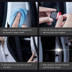 Baseus LED door warning light magnetic attachment detail