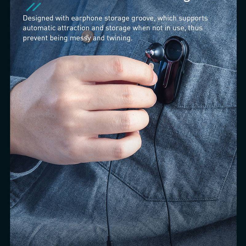 Baseus Encok A06 wireless earphone inline controls and microphone