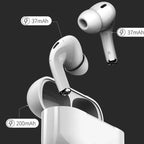 Baseus Encok W3 wireless earphones worn in ear during workout