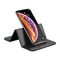 Baseus folding phone holder with nanopad adhesive black front view