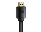 Baseus HDMI 8K cable connected to TV and laptop