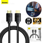 Baseus 8K HDMI cable nylon braided design detail