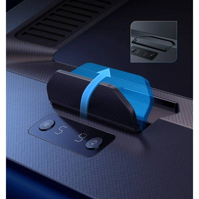 Baseus laptop stand folded flat for portability