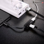 Baseus L37 Lightning splitter packaging Kuwait