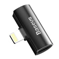 Baseus L46 Lightning to dual Lightning adapter front view