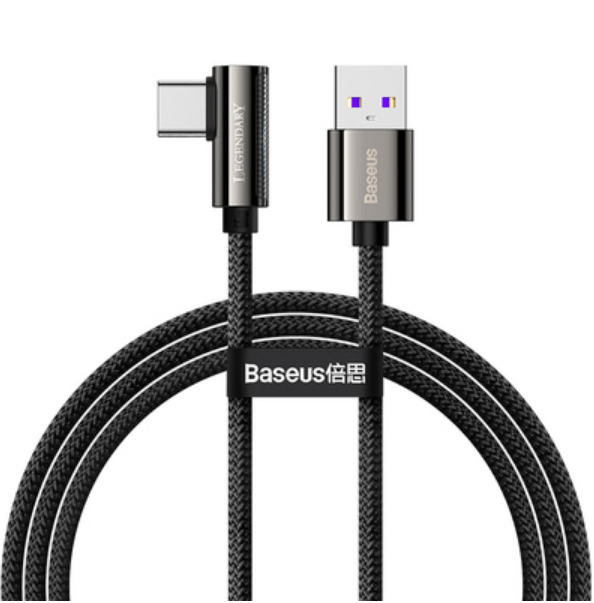 Baseus Legend Series Data Cable USB to Type-C 66W 2M front view