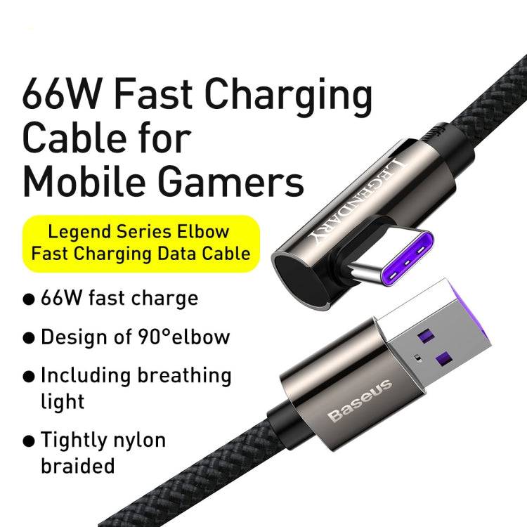 Baseus Legend 66W cable connector detail