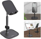Baseus telescopic phone stand extended height with smartphone