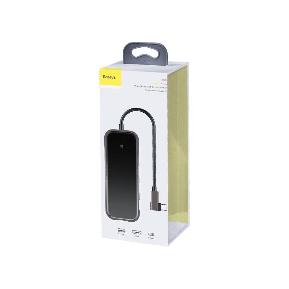 Baseus multi-functional USB-C hub packaging Kuwait