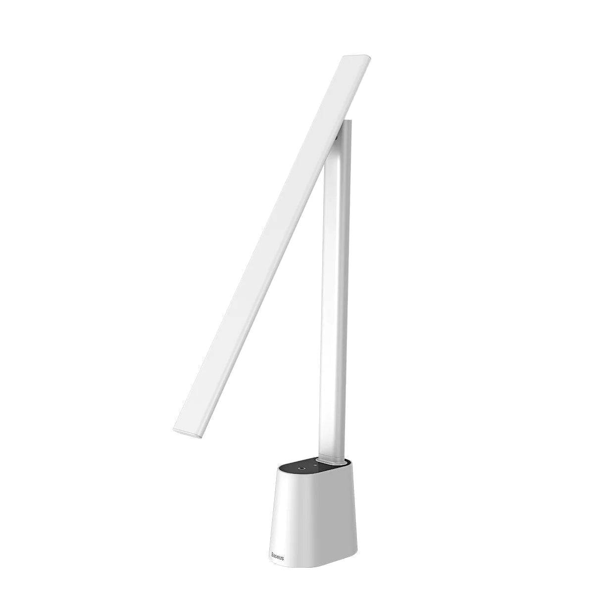 Baseus Smart Eye folding reading desk lamp white front view Kuwait