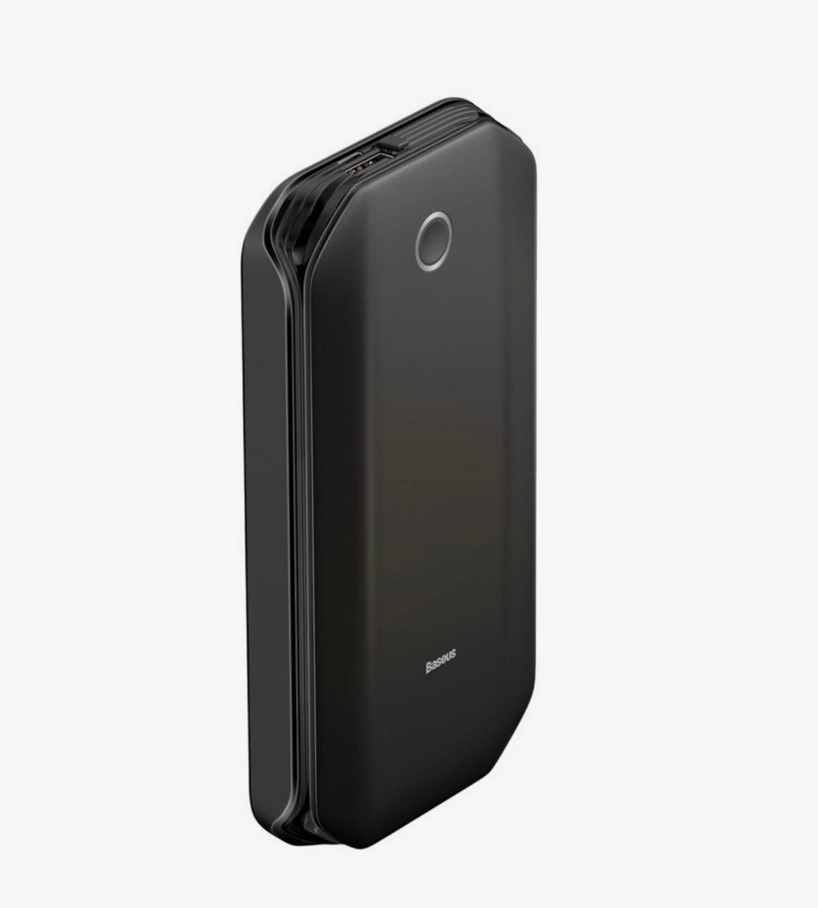 Baseus Super Energy 8000mAh car jump starter black front view Kuwait