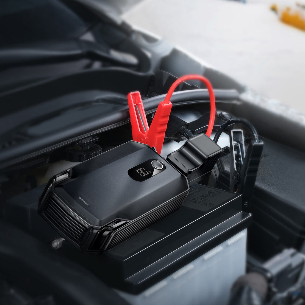 Baseus car jump starter winter cold weather performance