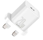 Baseus Super Si 20W UK charger GaN compact design detail