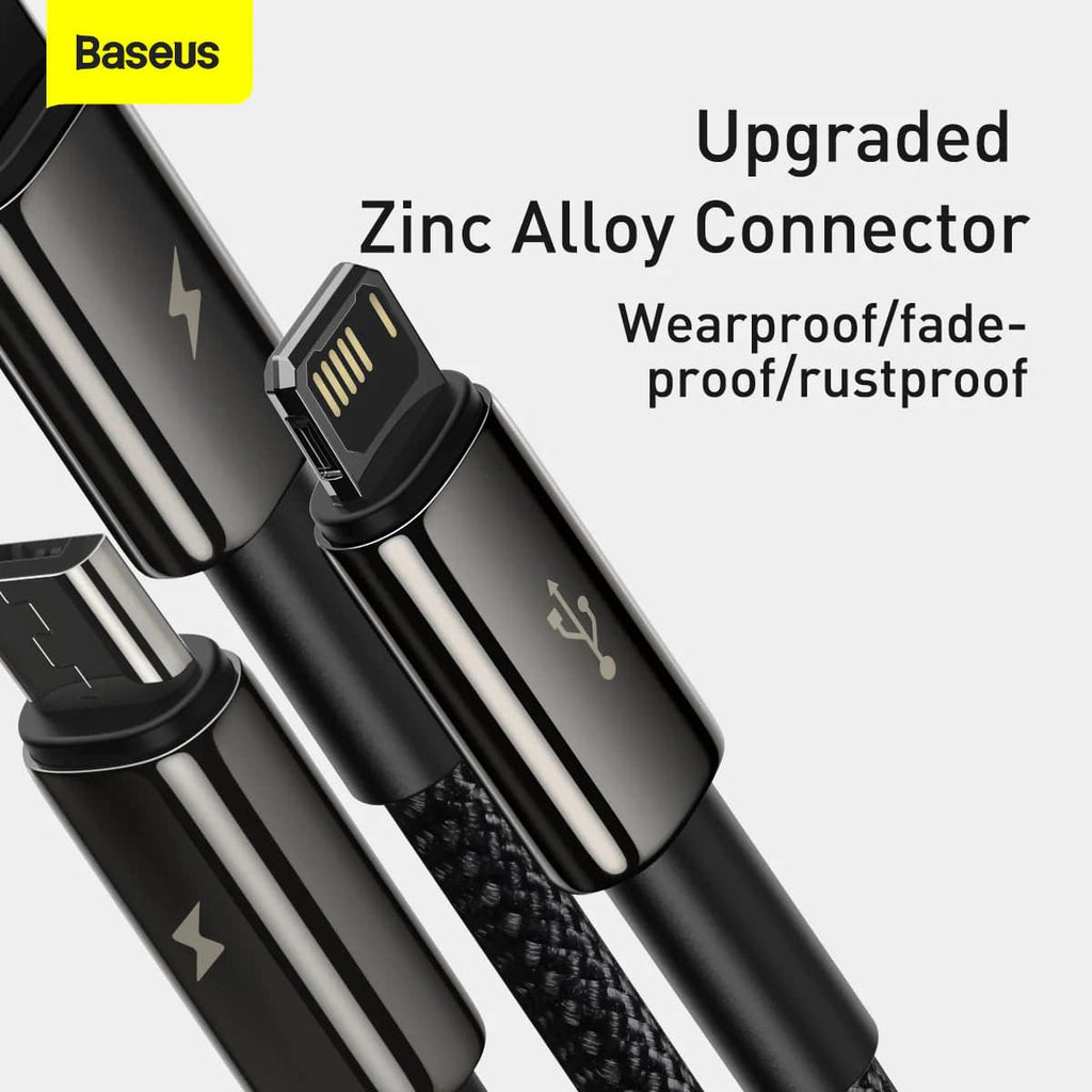Baseus Tungsten Gold 3-in-1 cable packaging Kuwait